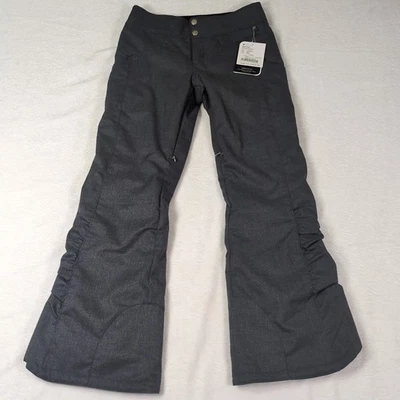 Obermeyer Jessi Snow Pants Teen Youth Size Large (14-16) Gray Ski Snowboard - Image 1 of 4