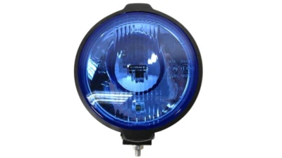 Blau rund ø183 H3 Halogen Fernscheinwerfer Fernlicht Zusatzscheinwerfer 12V 24V - Bild 1 von 4