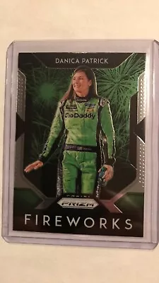 2019 Prizm Nascar Firworks  Card of  Danica Patrick#F-2.New. - Image 1 of 3