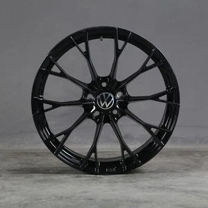 4 Felgen 19" NEU 5x112 Golf R Sport VW Black Polish GOLF T ROC - Bild 1 von 1