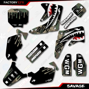 Woodland Camo Racing Graphics Kit fits Honda Cr85 03-07 CR 85 Decal 2003-2007 - Picture 1 of 2