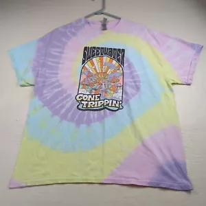 Tie Dyed Sweetwater Gone Trippin Tee Shirt Gildan Size L - Picture 1 of 4