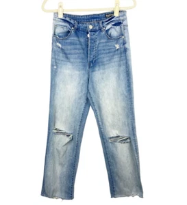 Jeans a gamba dritta BlankNYC The Baxter Ribcage taglia 28 effetto invecchiato - Foto 1 di 10