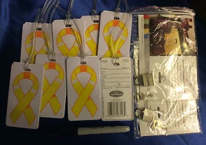 New Other~8 LUGGAGE TAGS & 2 LUGGAGE LOCKS-ship free - Picture 1 of 1