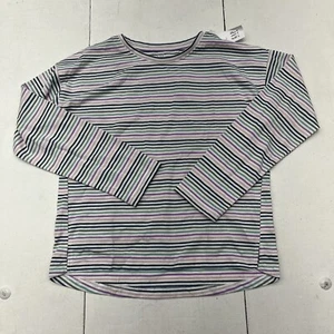 Gap Kids Stripped Long Sleeve T-Shirt Girls Size 8 NEW - Picture 1 of 6