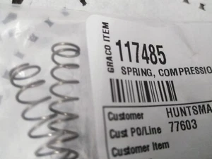 new Graco # 117485 spring, compression (2pcs) - Picture 1 of 5