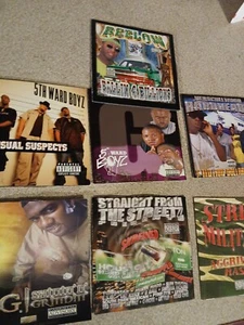 Houston Texas Rap Lot Of 7 Used Cds With Only Front Insert Only* Tested As Is - Picture 1 of 11