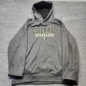 Colorado Buffaloes Hoodie Men's XXL 2XL Fleece Lined Stadium Athletics Pullover - Picture 1 of 7