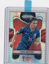 2018 Panini Prizm Soccer World Cup No. 229 Luka Modric Hyper Prizm