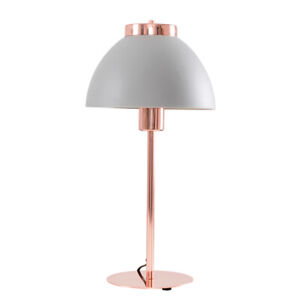 47CM Tall Copper Table Lamp Standard Bedside Living Room Light LED Bulb Lighting