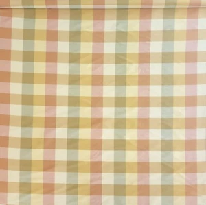 Schumacher French Country Check 100% Iridescent Silk Fabric - Bild 1 von 9