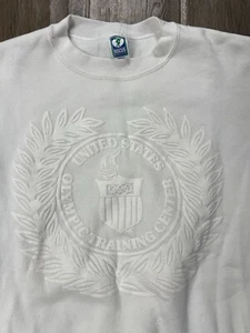 Vintage Discus Athletic 90s USA Olympic Training Sweater Size Medium - Bild 1 von 7