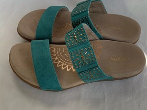 aetrex paris slide sandal