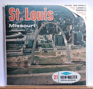 St. Louis, Missouri 3-reel Set A453 - Sawyers S6b ed. A View-Master Packet - Picture 1 of 5