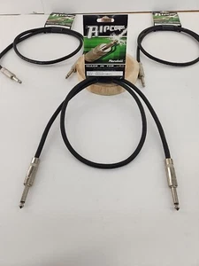3' Speaker Cable Neutrik 6.35mm 1/4 in USA MADE Pro Grade 14AWG Cable - Picture 1 of 8