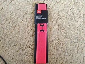UA Under Armour Women's and Youth Headband Color Orange Sizes Fits Most - Picture 1 of 2