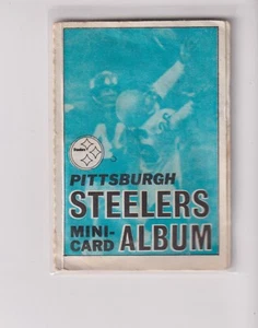 1969 TOPPS MINI-CARD ALBUM #13 PITTSBURGH STEELERS + 9 CARDS - Picture 1 of 1