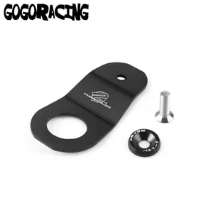 Black Aluminum Radiator Stay Mount Bracket For Honda Civic EK S2000 For Acura - Picture 1 of 9