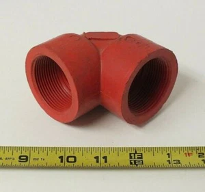 New GSR Chemical PVDF 90 Degree Elbow Pipe Fitting SCH 80 Fem/Fem 1-1/2" SKU A - Picture 1 of 11