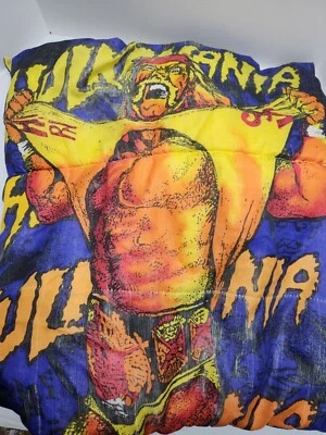 Saco de dormir vintage 1991 Hulk Hogan WWF Hulkamania niños nWo WCW WWE lucha libre Foto 1 de 4