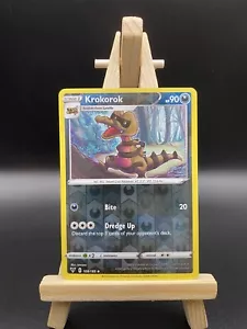 Pokémon TCG Krokorok Vivid Voltage 108/185 Reverse Holo Uncommon Near Mint - Picture 1 of 2