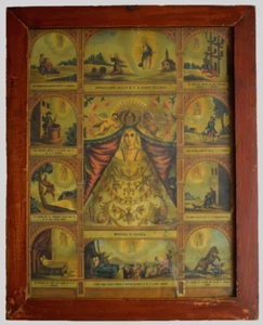 LITOGRAFIA lithography lithographie MADONNA DI VICENZA 1800 - Picture 1 of 2