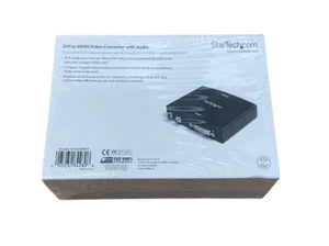 CONVERTISSEUR STARTECH DVI VERS HDMI NEUF SCELLÉ DANS SA BOÎTE AVEC AUDIO DVI2HDMIA - Photo 1/4