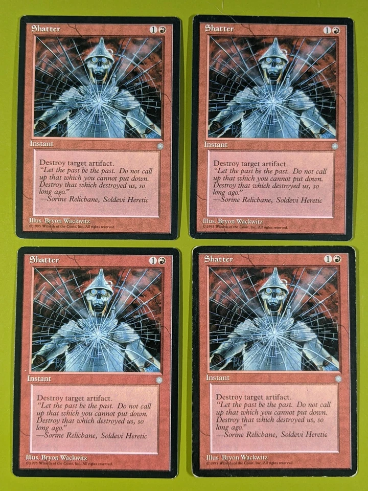 Shatter x4 Ice Age 4x Playset Magic the Gathering MTG - Image 1 of 1