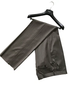 PAUL SMITH Taupe Stripe Trousers | Tailored Fit |Size 30R | LONDON Collection - Picture 1 of 10