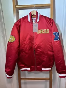 San Francisco 49ers  Mitchell & Ness  Faithful to the Bay Full Zip Jacket MEDIUM - Picture 1 of 13