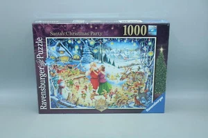 🧩NEU: Santa's Christmas Party Puzzle 1000 Teile Ravensburger jigsaw🧩 - Bild 1 von 5