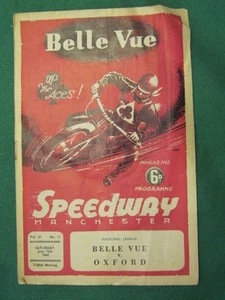 SPEEDWAY - Belle Vue v Oxford - 13. Juni 1964 - Bild 1 von 1