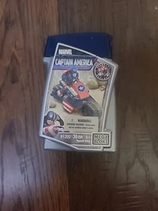 2010 Mega Bloks 91202 Marvel Captain America 1st Avenger Speed Bike MIP New - Picture 1 of 3