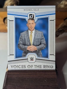 2023 Panini Chronicles WWE - Voices of the Ring Michael Cole #194 - Picture 1 of 2