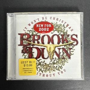 It Won't Be Christmas Without You by Brooks & Dunn (CD, Oct-2002, Arista) SEALED - Imagen 1 de 3