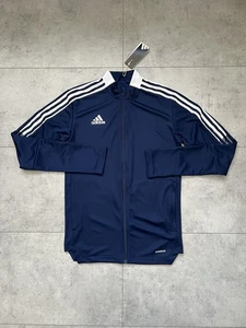 Chaqueta de pista Adidas Tiro 21 para hombre cremallera completa azul marino GH4474 manga larga - pequeña - Imagen 1 de 4