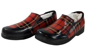 Zapatos de barco Sperry Rand Top Sider para mujer talla 9 escoceses a cuadros de goma sin cordones - Imagen 1 de 7