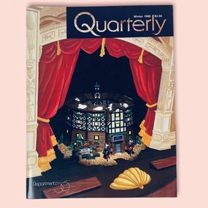 Department 56 Quarterly - Winter 1998 - Alpine, Dickens, Snow Village, Christmas - Picture 1 of 2