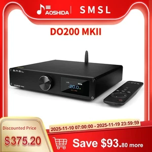 SMSL DO200 MKII Audio DAC ES9068AS*2 XMOS XU316 Bluetooth 5.1 MQA decoder completo - Foto 1 di 12