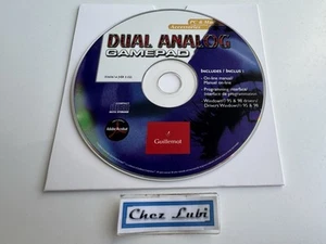 Guillemot Dual Analog Gamepad - Drivers, Manual, Programming Interface - CD - PC - Photo 1/1