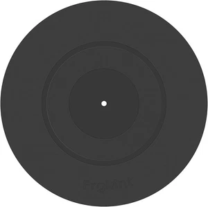 Turntable Platter Mat Black 12-Inch Turntable Rubber Mat Silicone Design for Uni - Picture 1 of 5