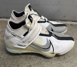 Botines de béisbol Nike Force Zoom Trout 7 blancos negros CI3134-102 para hombre talla 13 - Imagen 1 de 10