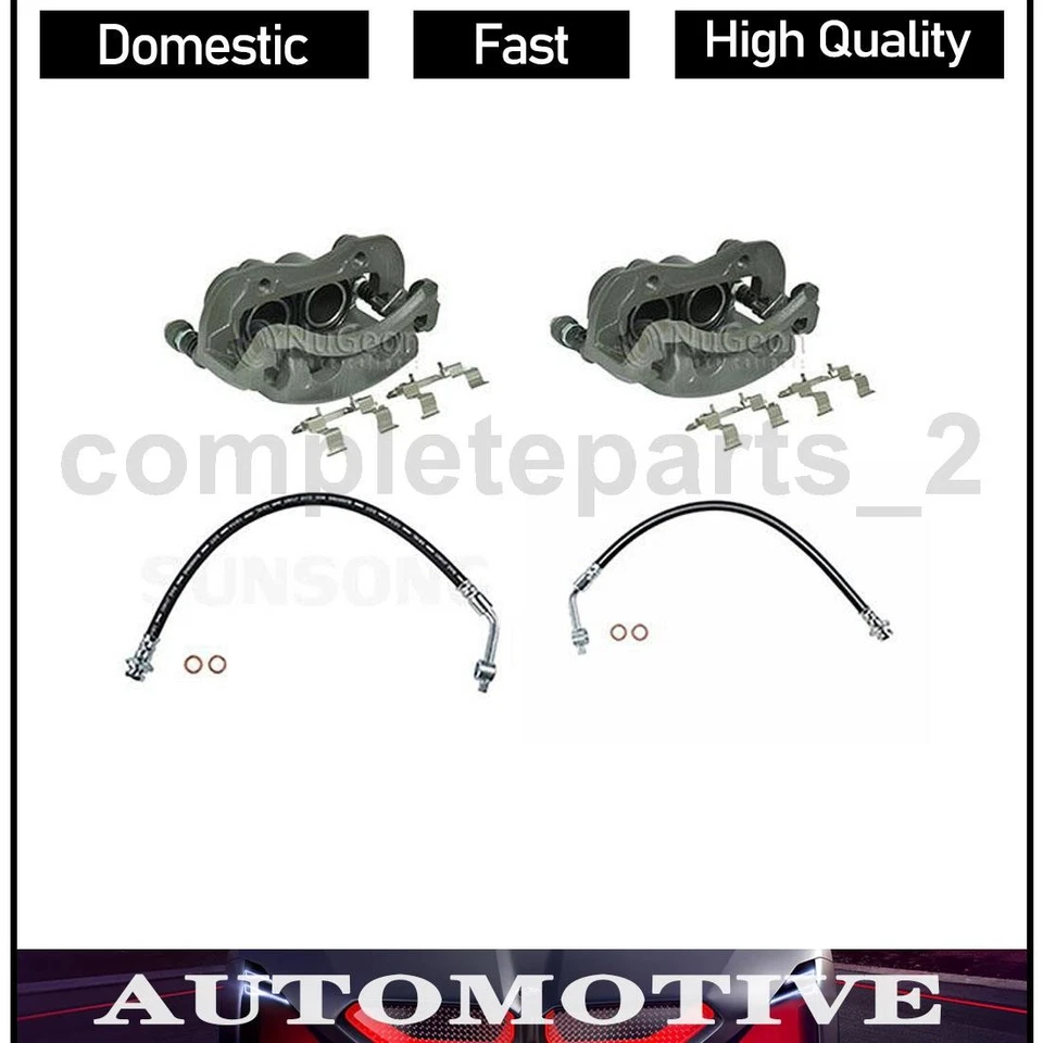 Pinzas delanteras del lado del conductor y del pasajero con mangueras para Nissan Xterra 2000 Foto 1 de 4