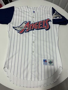Ruseell Los Angeles Angels of Anaheim blank Jersey 40 Medium - Picture 1 of 10