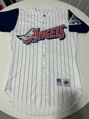Ruseell Los Angeles Angels of Anaheim blank Jersey 40 Medium - Image 1 of 4