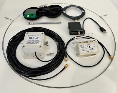 Rx антенна набор MLA-30 + петля антенны - WB пончик петля антенны - LNAs 20 дБ + аккумулятор - Изображение 1 из 4