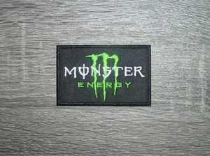 Monster Energy Drink Extremsport bestickt Bügelbild Patch 3" x 2" - Bild 1 von 2