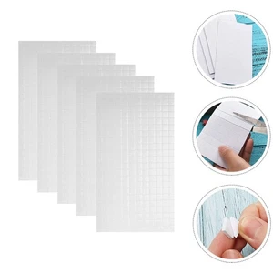 5 Sheets Foam Square Stand Office Photo Adhesive for Scrapbooking - Picture 1 of 12