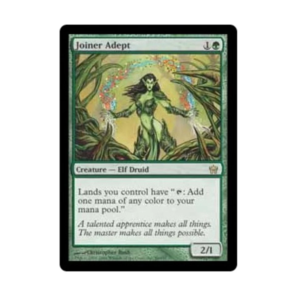 WOTC MtG Fifth Dawn Joiner Adept (R) (Foil) EX - Image 1 of 1