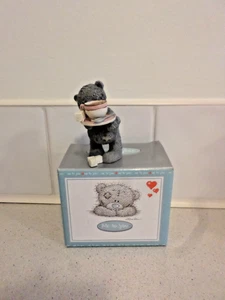 YOU’RE THE GREATEST - RARE BOXED ME TO YOU BEAR (CUP OF TEA) FIGURINE ORNAMENT - Picture 1 of 2